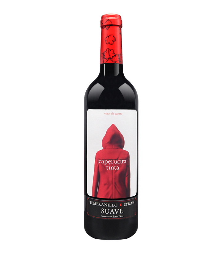 12.5°西班牙小红帽干红葡萄酒750ml 瓶