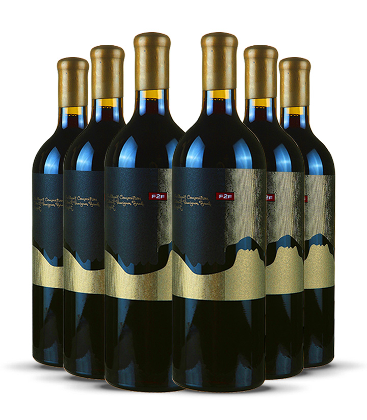 13°保加利亚面对面赤霞珠混酿干红葡萄酒750ml 件
