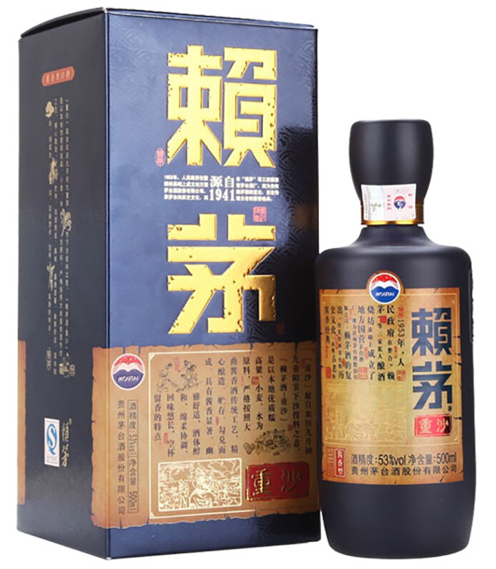 53°茅台股份赖茅重沙500ml 瓶