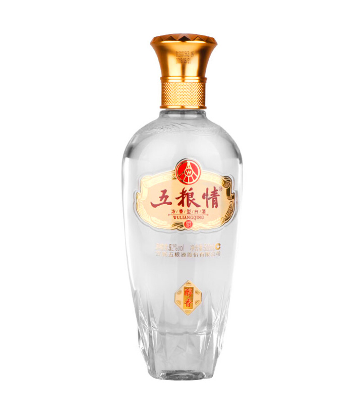 52°五粮液五粮情醇香500ml