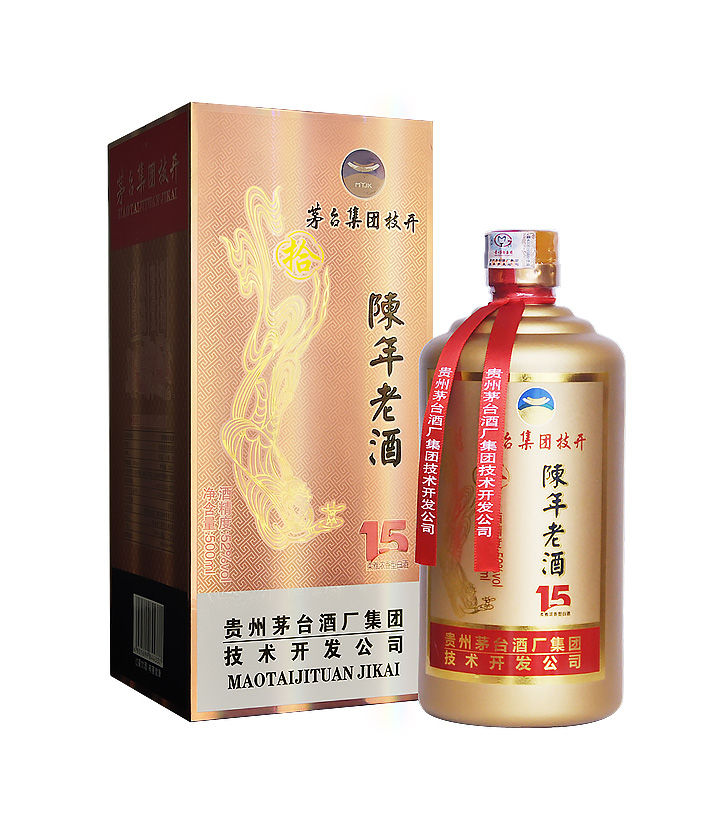 52°茅台技开陈年老酒15年500ml 瓶