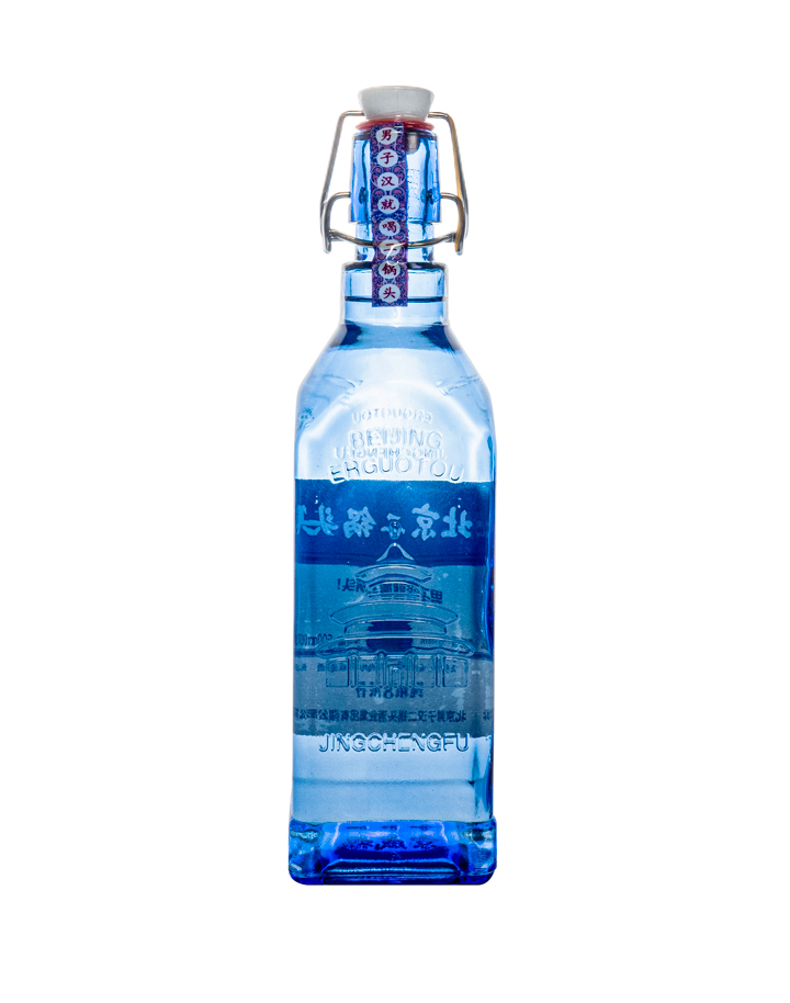 52°京成福北京二锅头酒纯粮8（蓝）500ml