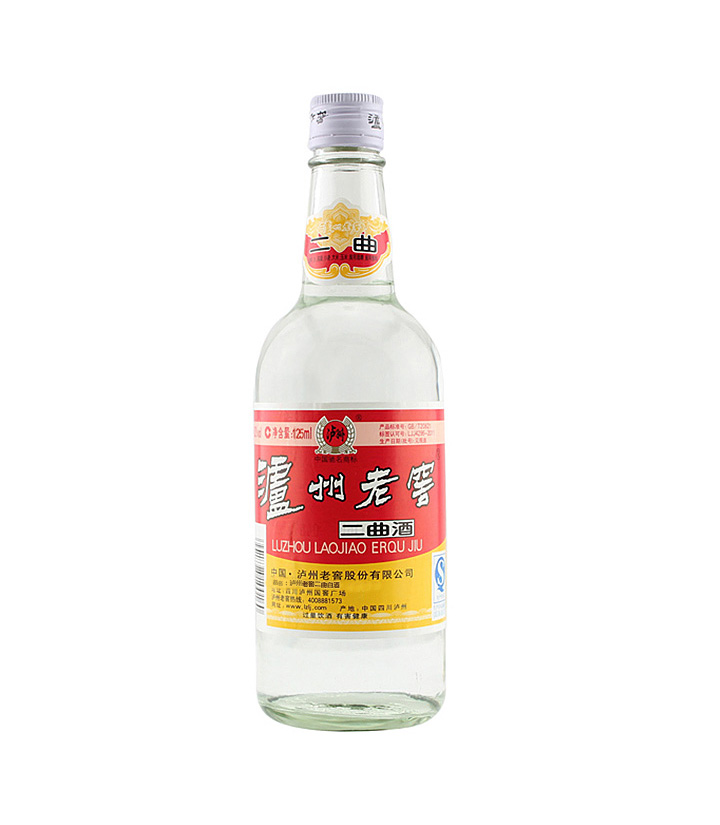 45°泸州老窖二曲酒125ml