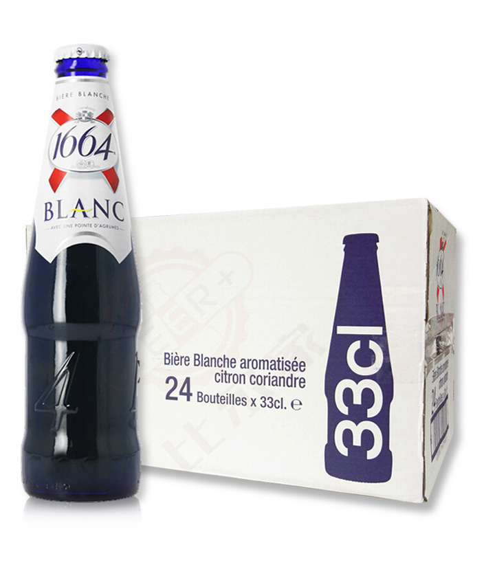 法国1664（科兰博格）白啤酒330ml