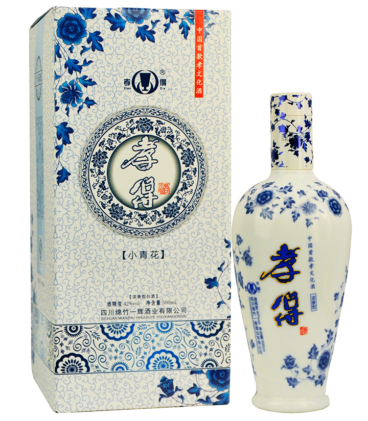 42°孝得小青花500ml