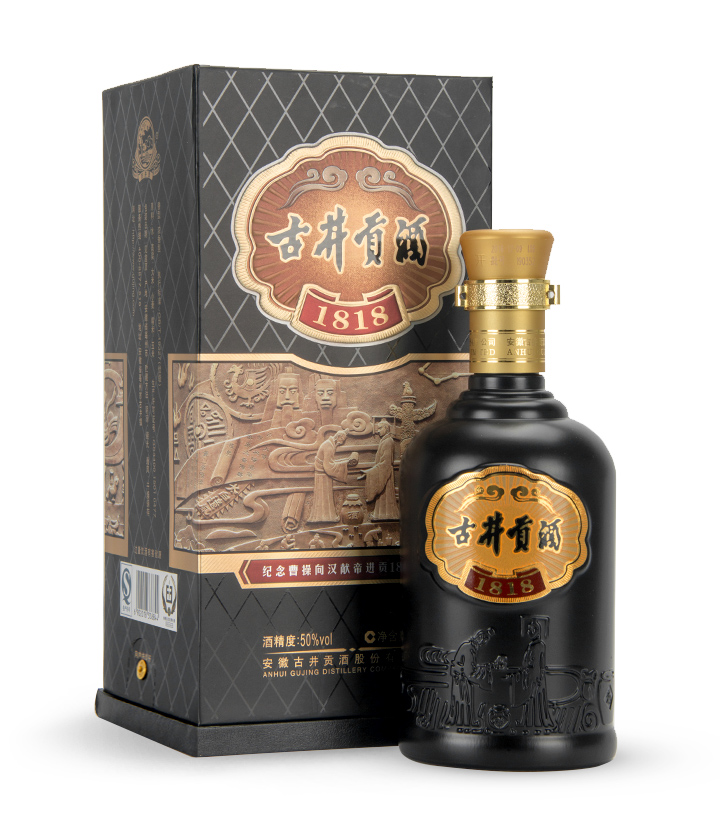 50°古井贡酒1818（黑）500ml