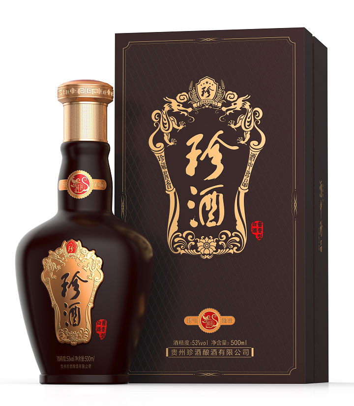 53°珍酒祥瑞500ML 瓶