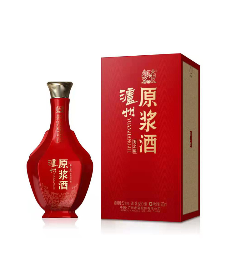 52°泸州原浆蜀之醇500ml 件