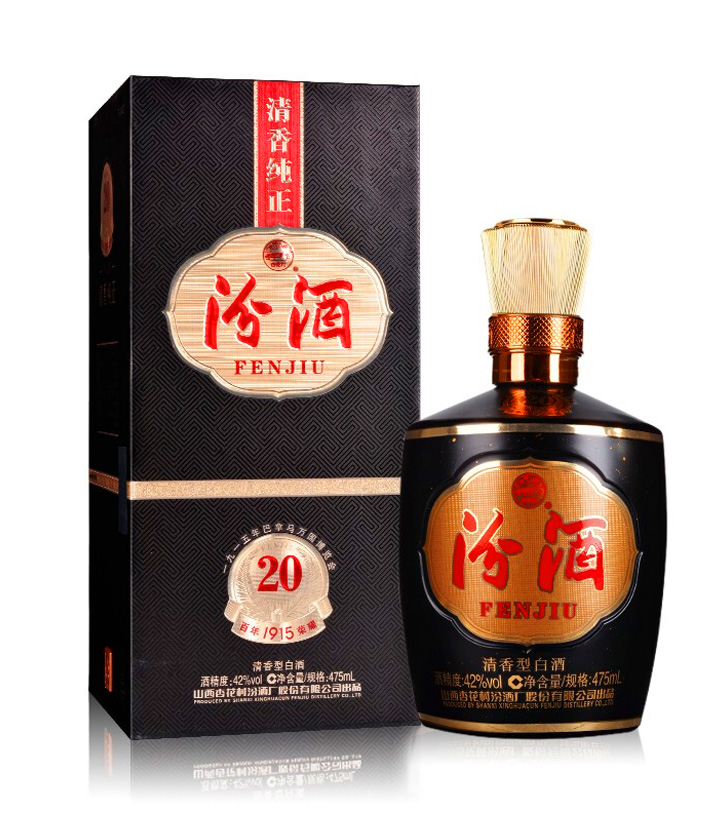 42°汾酒20巴拿马1915 475ml 瓶