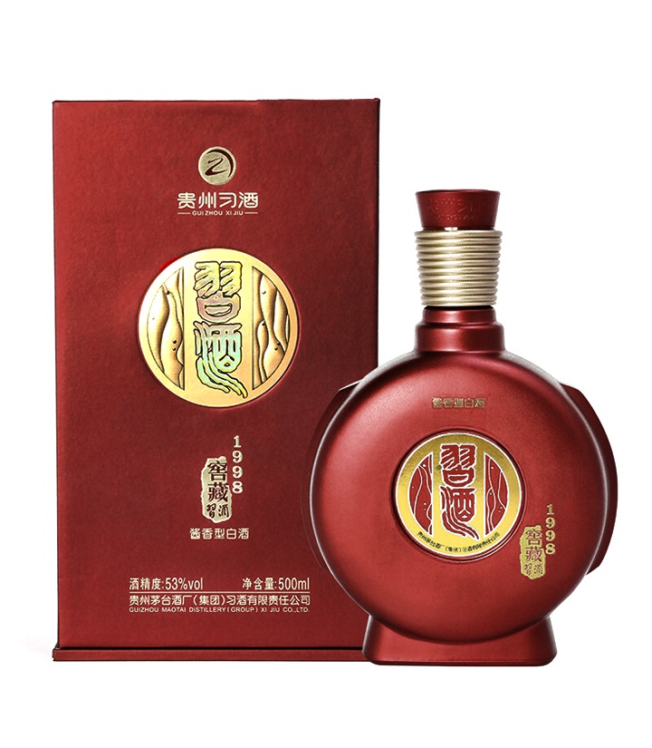 53°贵州习酒窖藏1998 500ml 件