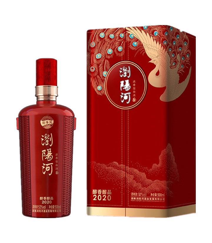 52°浏阳河醇香醇品2020 500ml