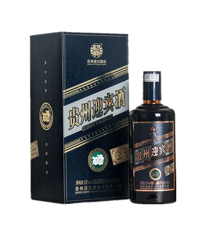 53°贵州迎宾酒精英版  500ml