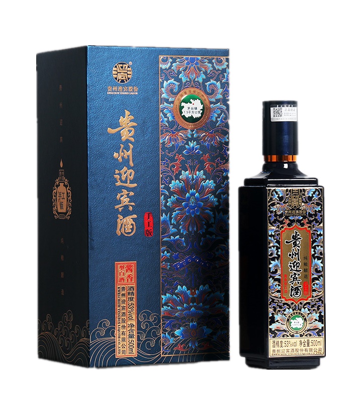 53°贵州迎宾酒手工版500ml