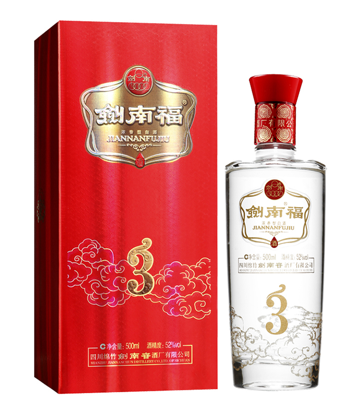 52°剑南福3-500ml 件