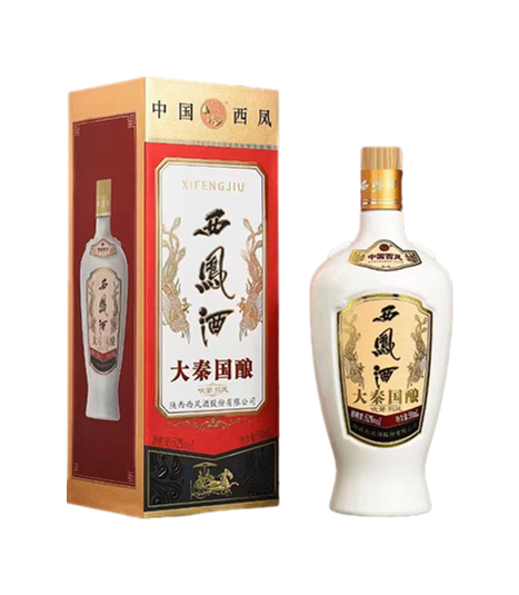 52°西凤酒大秦国酿吹箫引凤500ML 件