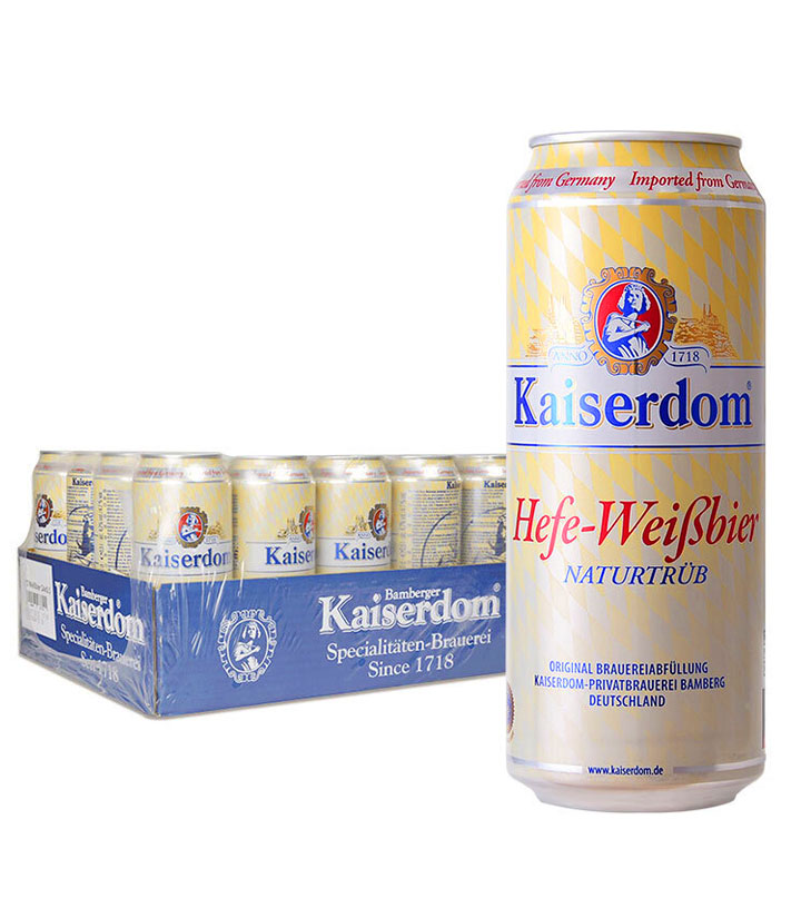 德国凯撒白啤酒500ml 瓶