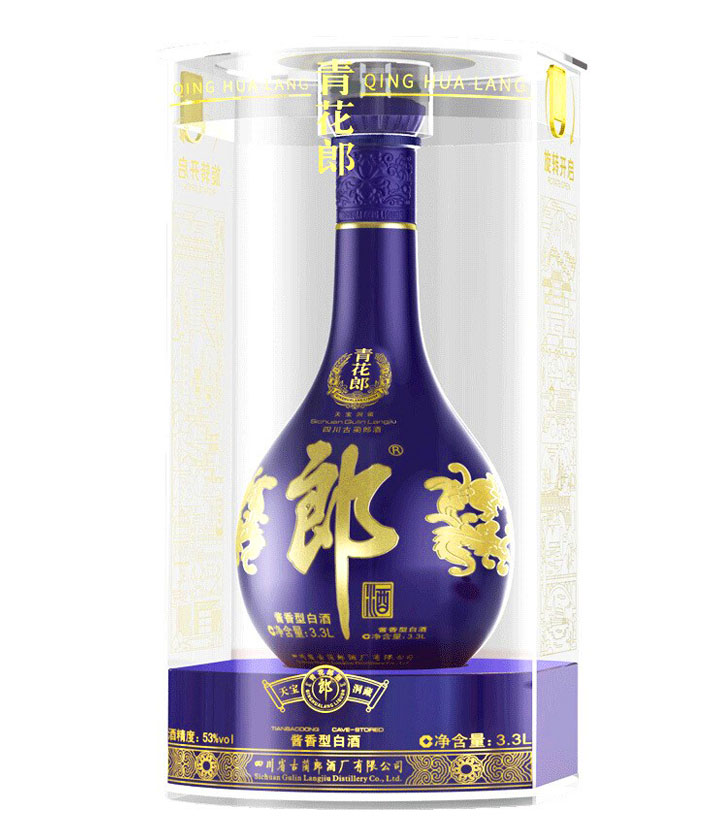 53°郎酒青花郎酒3.3L 件