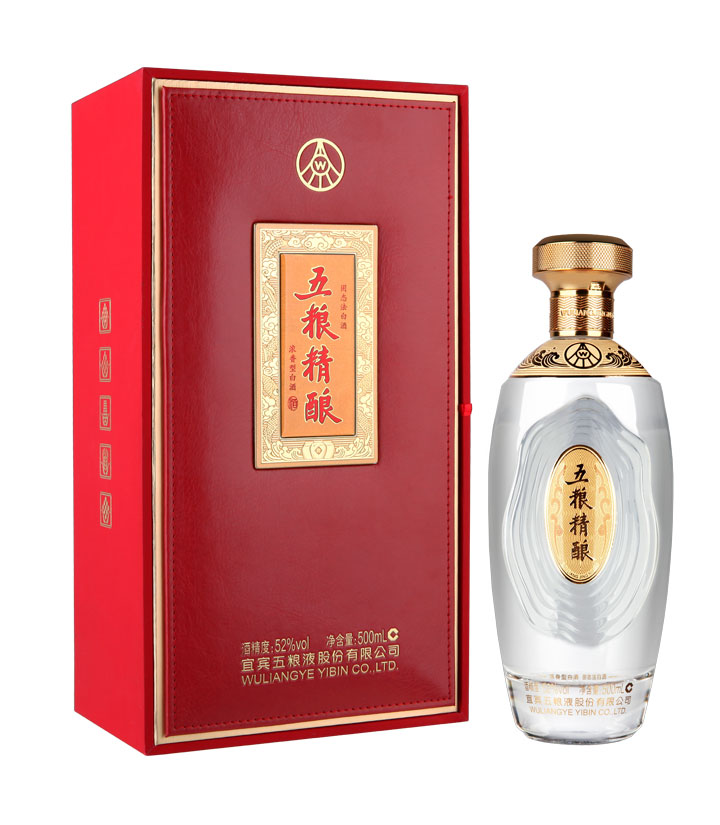 52°五粮精酿窖藏（天禄献瑞201）500ml 件