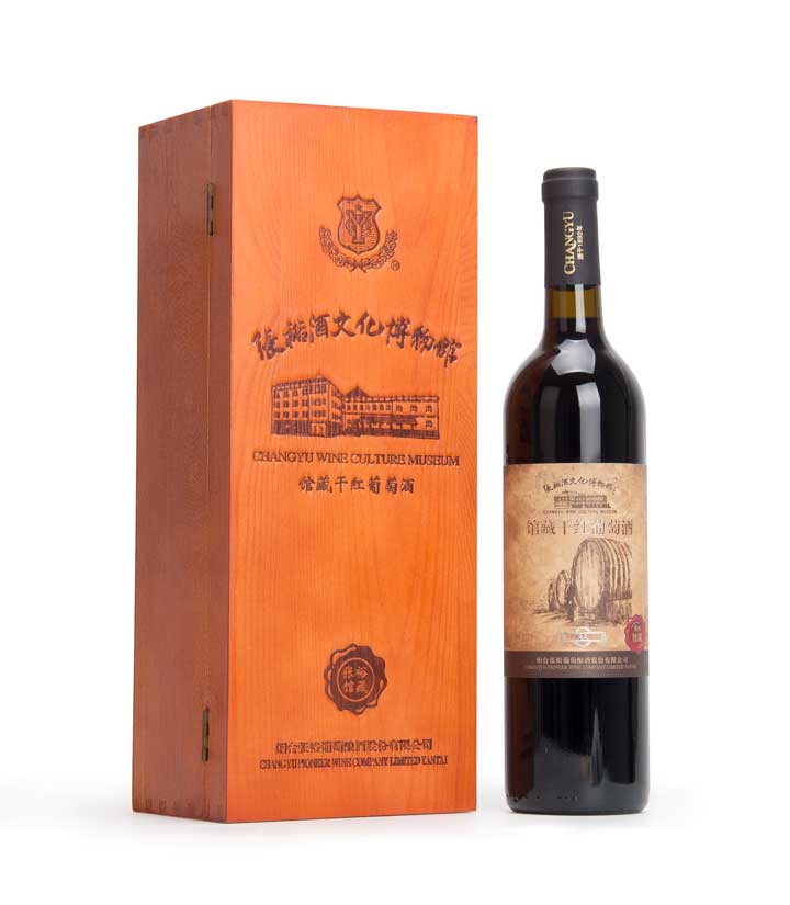 12°张裕馆藏干红葡萄酒（木盒）750ml 瓶